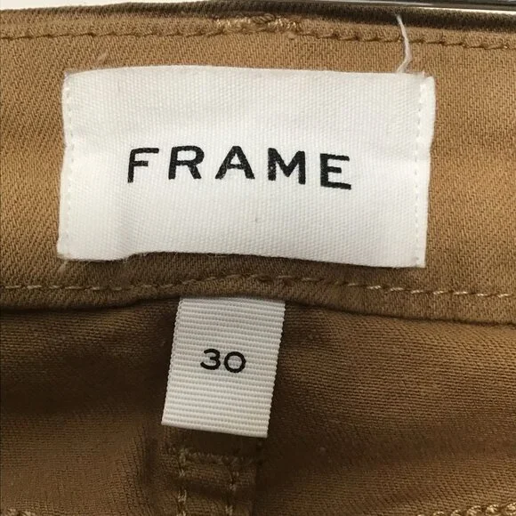 Frame Bootcut Jeans Women's Size 30 Denim Stretch Brown Pants - Picture 4 of 10